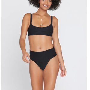 L*Space Eco Chic Repreve Desi Bikini Bottom XS